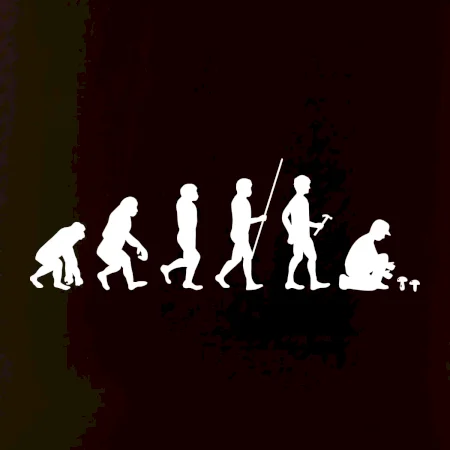 Evolúcia hubár muž