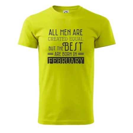 All men are created equal february