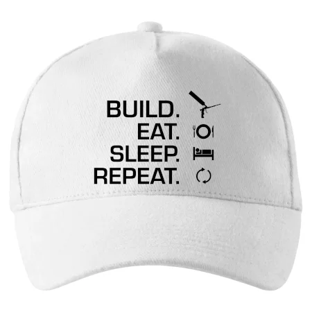 Build eat sleep repeat - montážna pena