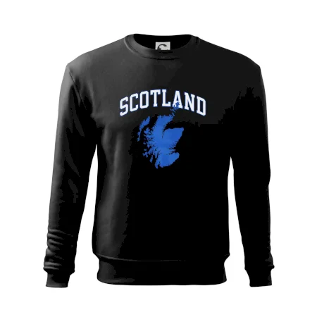 Scotland nápis s mapou