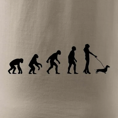 Jazvečík Evolúcia žena