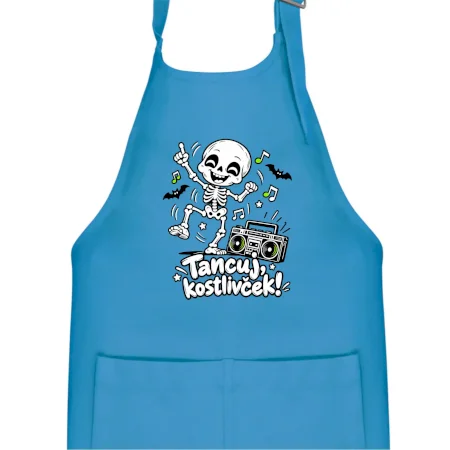 Tancuj kostlivček s boomboxom