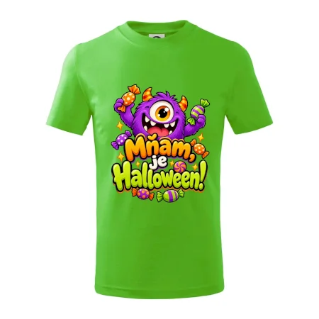 Mňam je Halloween cukríkové strašidlo