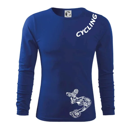 Cycling nápis šikmo