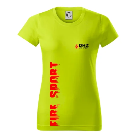 DHZ (oheň, firesport, názov sboru - vlastný nápis)