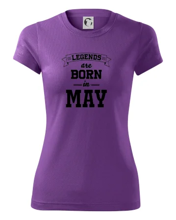 Legends are born in May