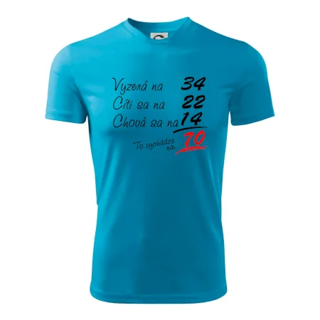 Vyzerá, cíti sa, chová sa - 70 rokov
