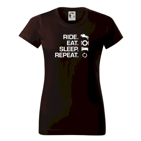 Ride Eat Sleep Repeat Kôň