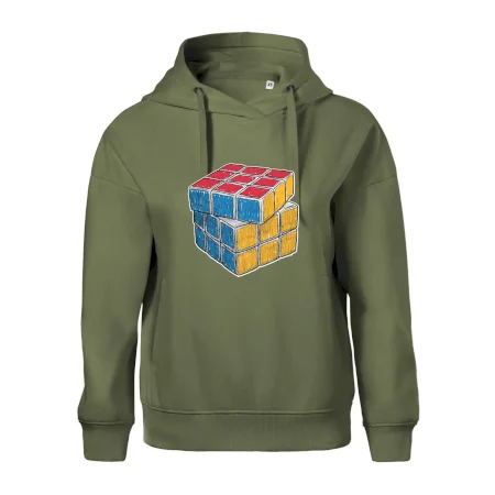 Rubikova kocka kreslená