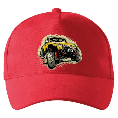 Žltý offroad s navijakom