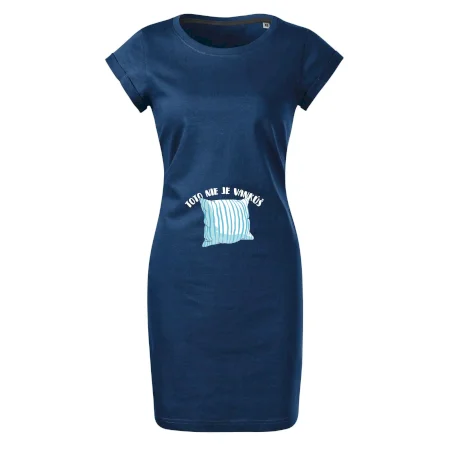 Toto nie je vankúš - modrý