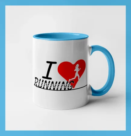I love running dievča