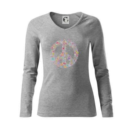 Peace symbol lístočky