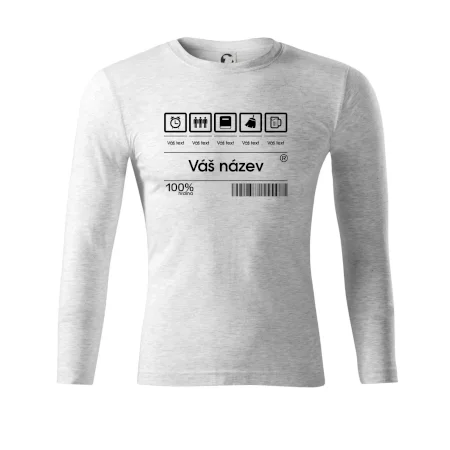 Čárový kód - Vlastní text