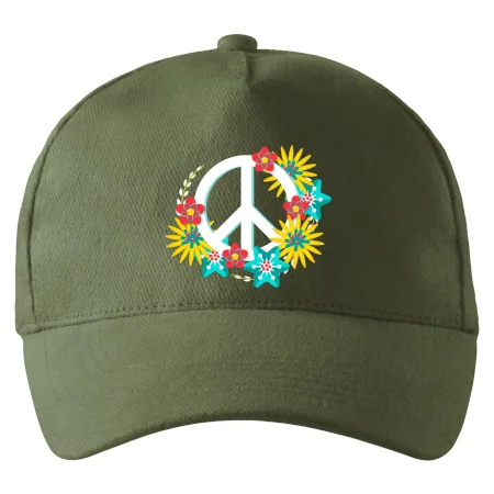 Peace symbol abstraktný