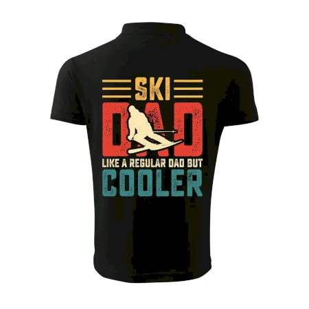 Ski dad like a regular dad but cooler