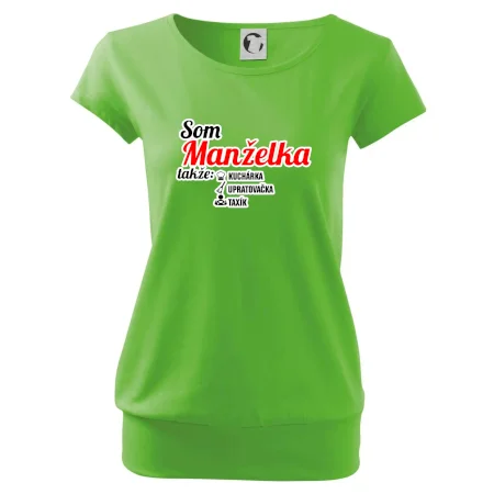 Som manželka takže...