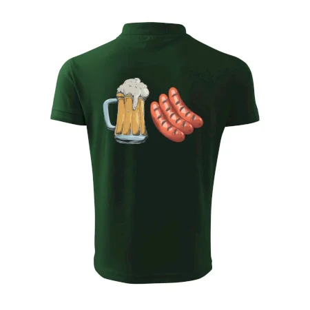Pivo a klobása