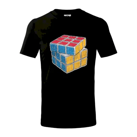 Rubikova kocka kreslená