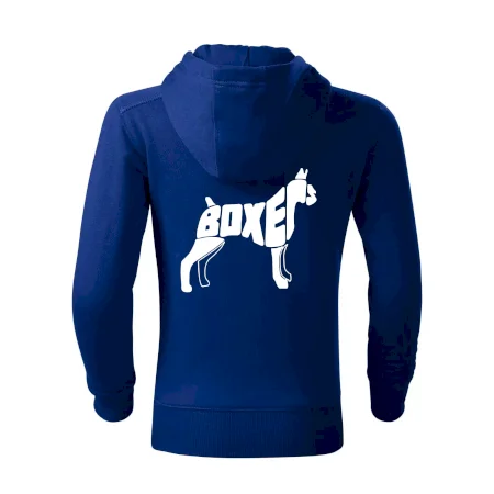 Boxer nápis v tele