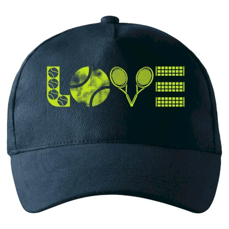 Tenis love nápis