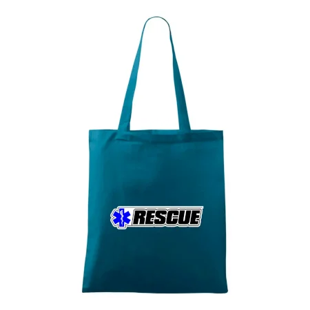 Záchranár rescue kríž modrý
