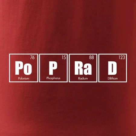 Periodická tabuľka Poprad