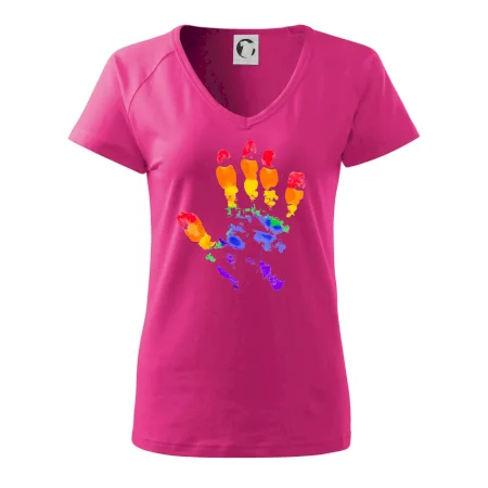 LGBT hand print
