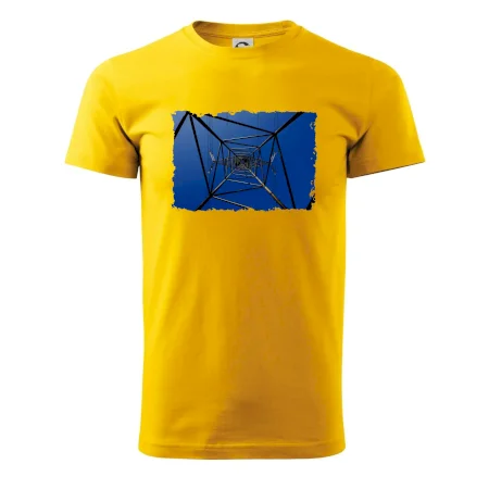 Stožiar vysokého napätia zospodu