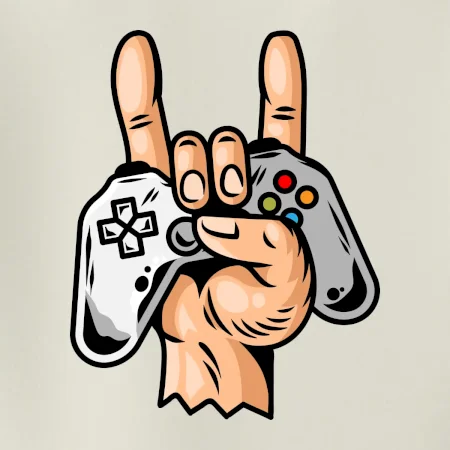 Gamer - gamepad paroháč