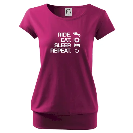Ride Eat Sleep Repeat Kôň