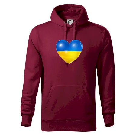 Ukrajina srdce vlajka