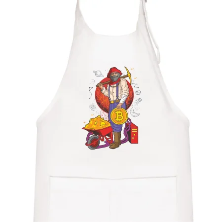 Baník ťaží Bitcoiny