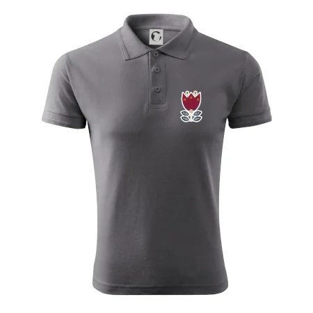 Folklór na prsníku kvetina štvorlistá