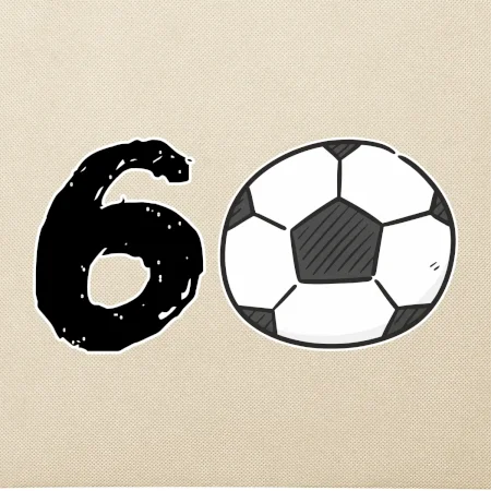 Futbal okrúhle narodeniny 60