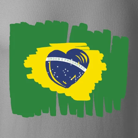 Brazília vlajka srdca