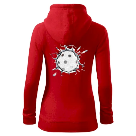 Florbal lopta v triku