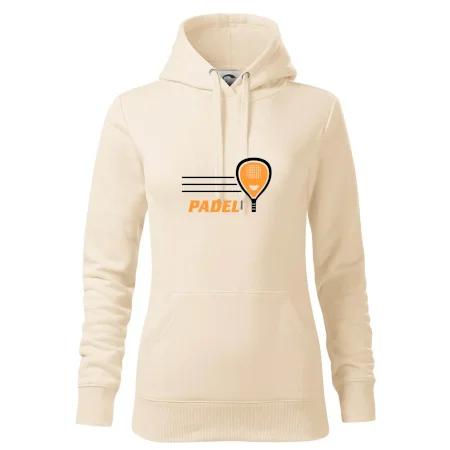 Padel - oranžová raketa