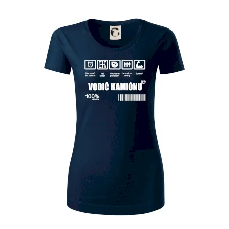 Čiarový kód - Vodič kamiónu