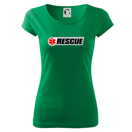 Záchranár rescue kríž červený