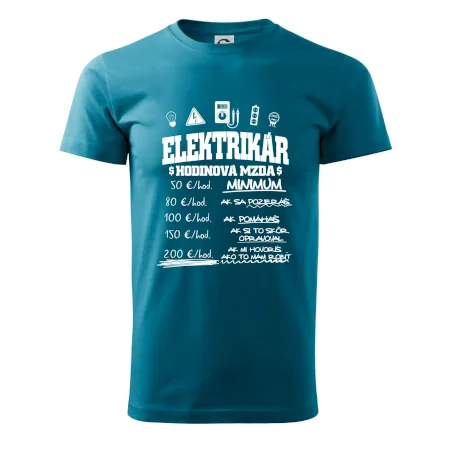 Hodinová mzda elektrikár