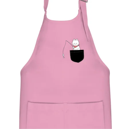 Mačka s rybou vo vrecku