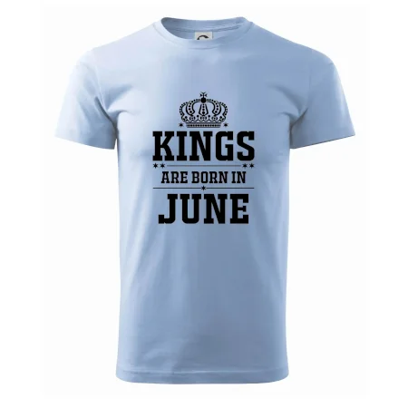Kings are born in June