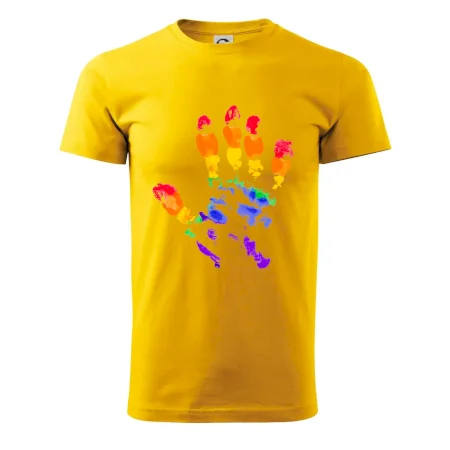 LGBT hand print