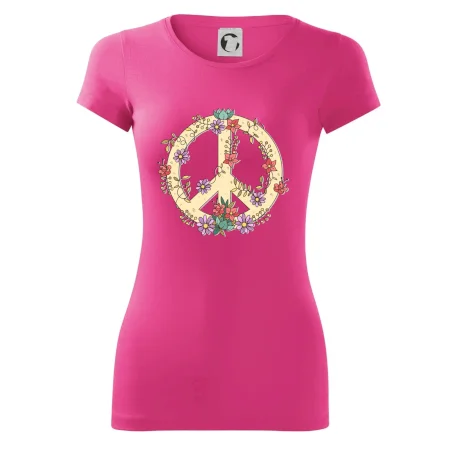 Peace symbol pieskový