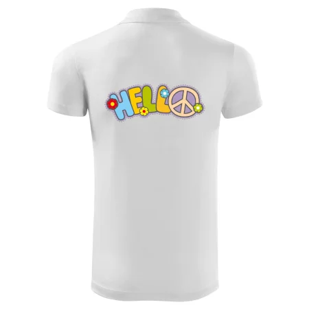Hello hippie symbol