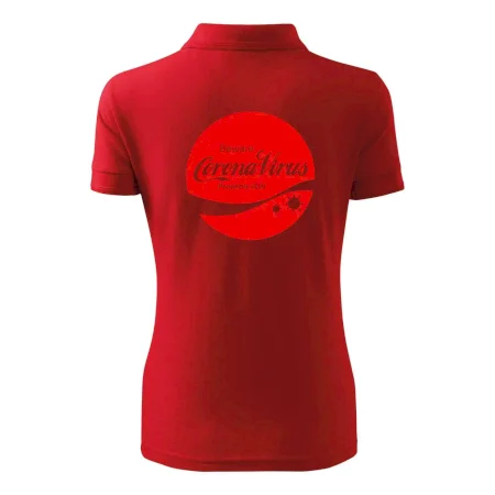 Corona virus pandemic logo