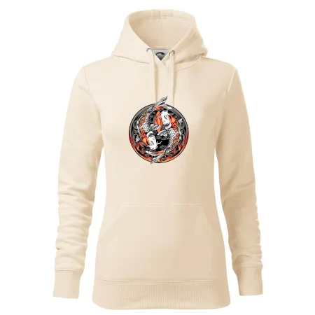 Yin & Yang Koi kapor - oranžový