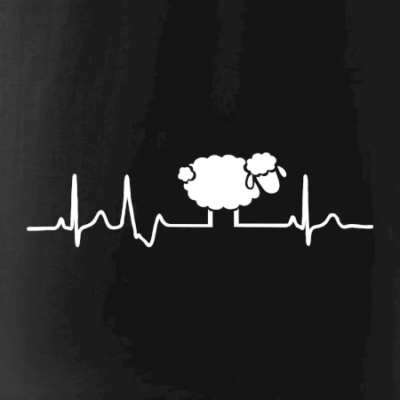 EKG čierna ovečka