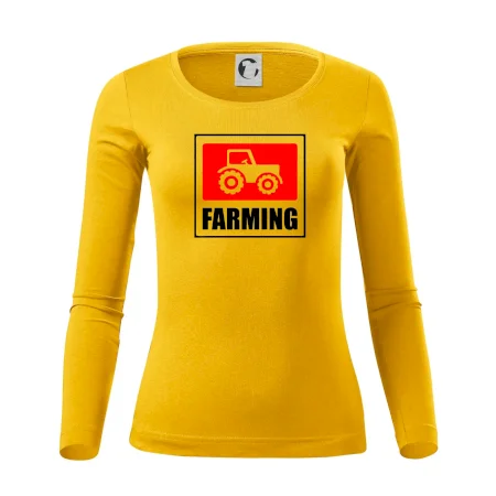 Farming traktor logo